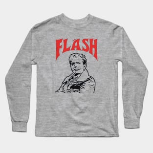 Lord Flashheart Flash Spoof Ringer Long Sleeve T-Shirt